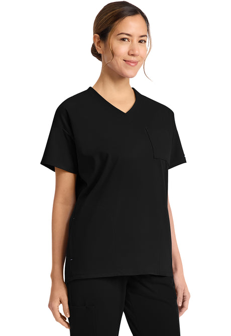 Achieve by Cherokee Women's 3 Pocket V-Neck Tunic