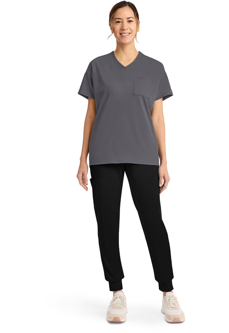 Achieve by Cherokee Women's 3 Pocket V-Neck Tunic