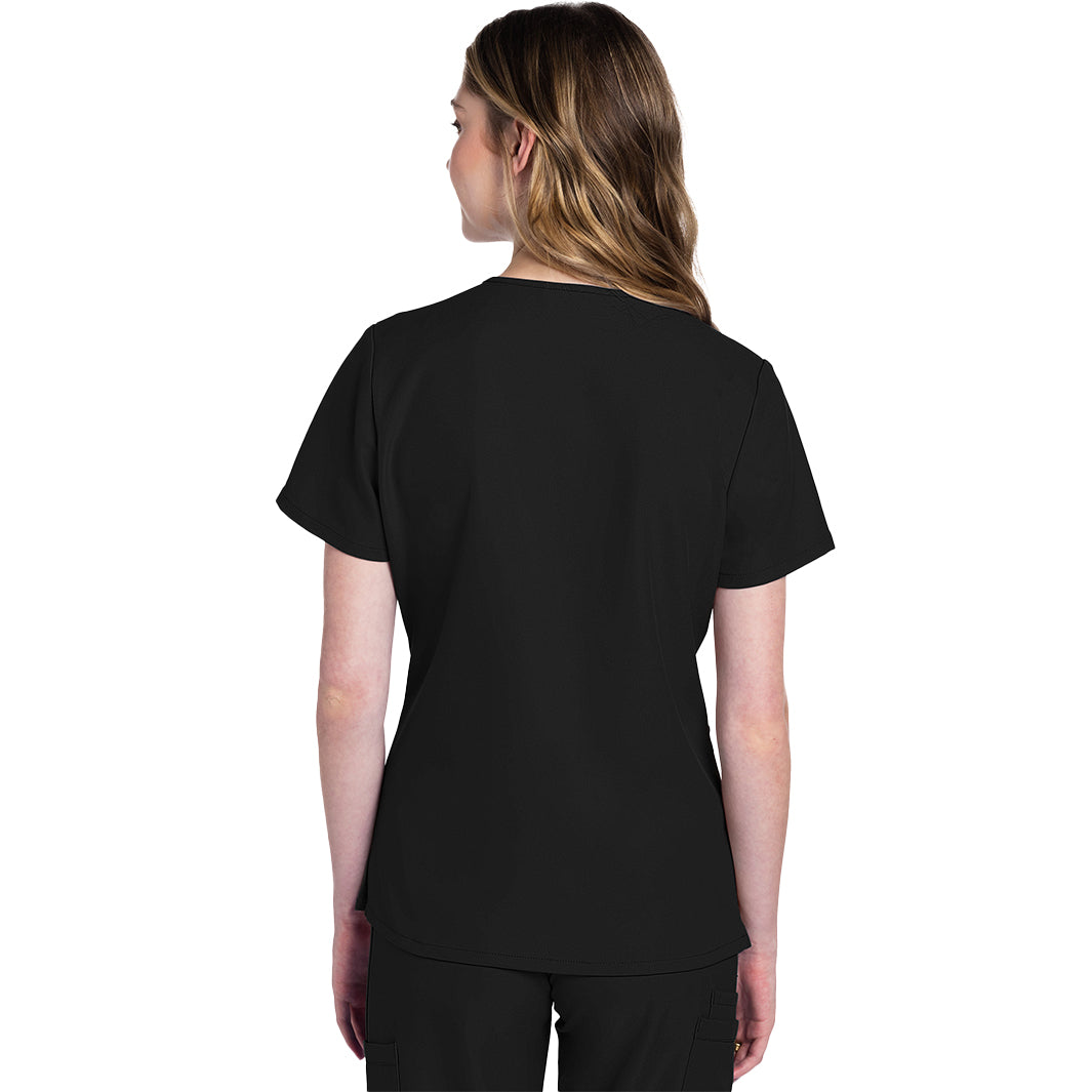 Cherokee Workwear Originals Ultra Women's 2 Pocket V-Neck Top