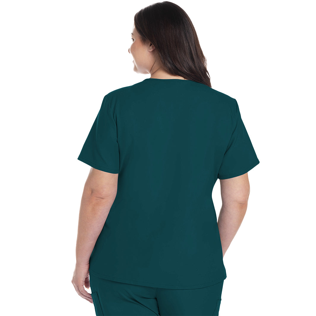Cherokee Workwear Originals Ultra Women's 2 Pocket V-Neck Top