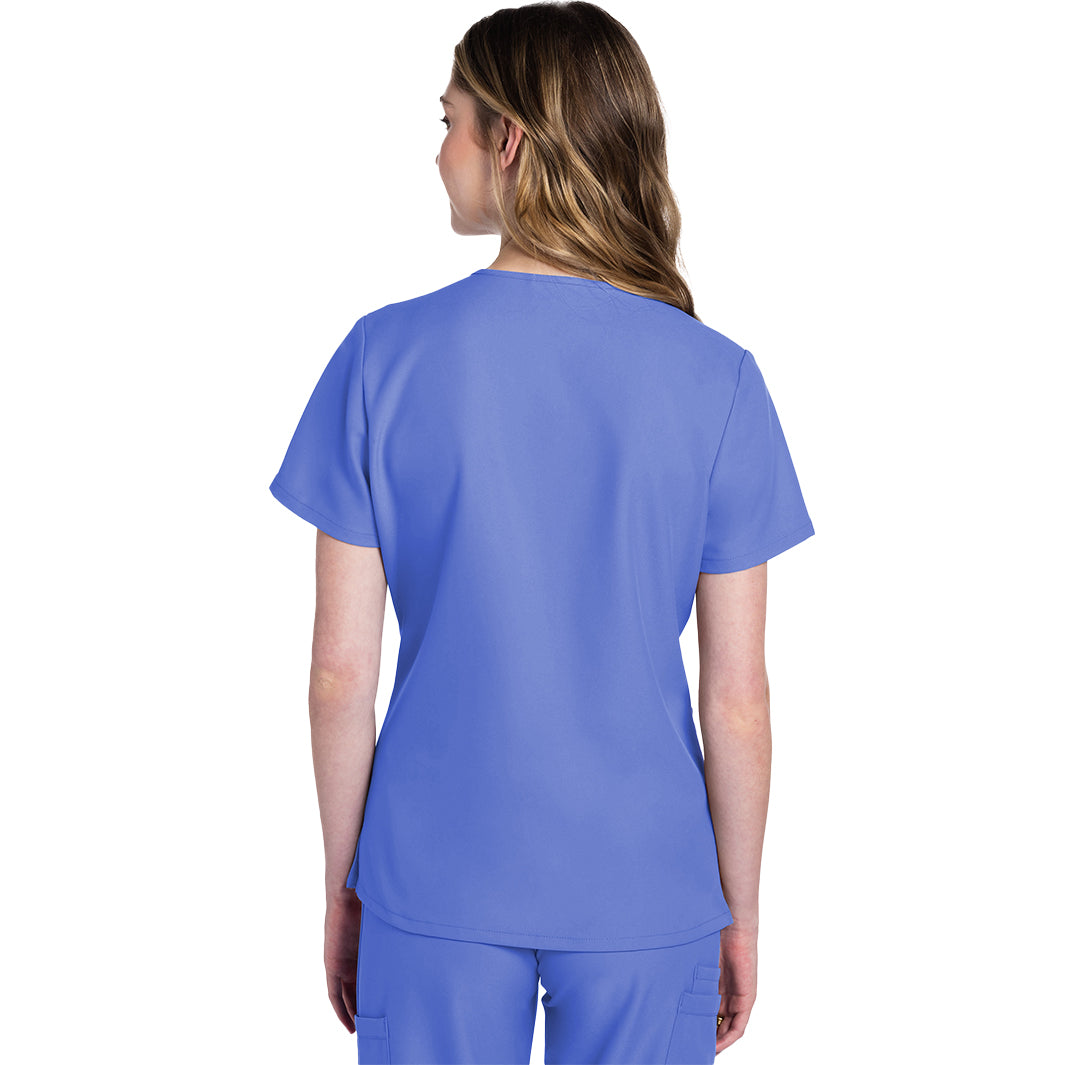 Cherokee Workwear Originals Ultra Women's 2 Pocket V-Neck Top
