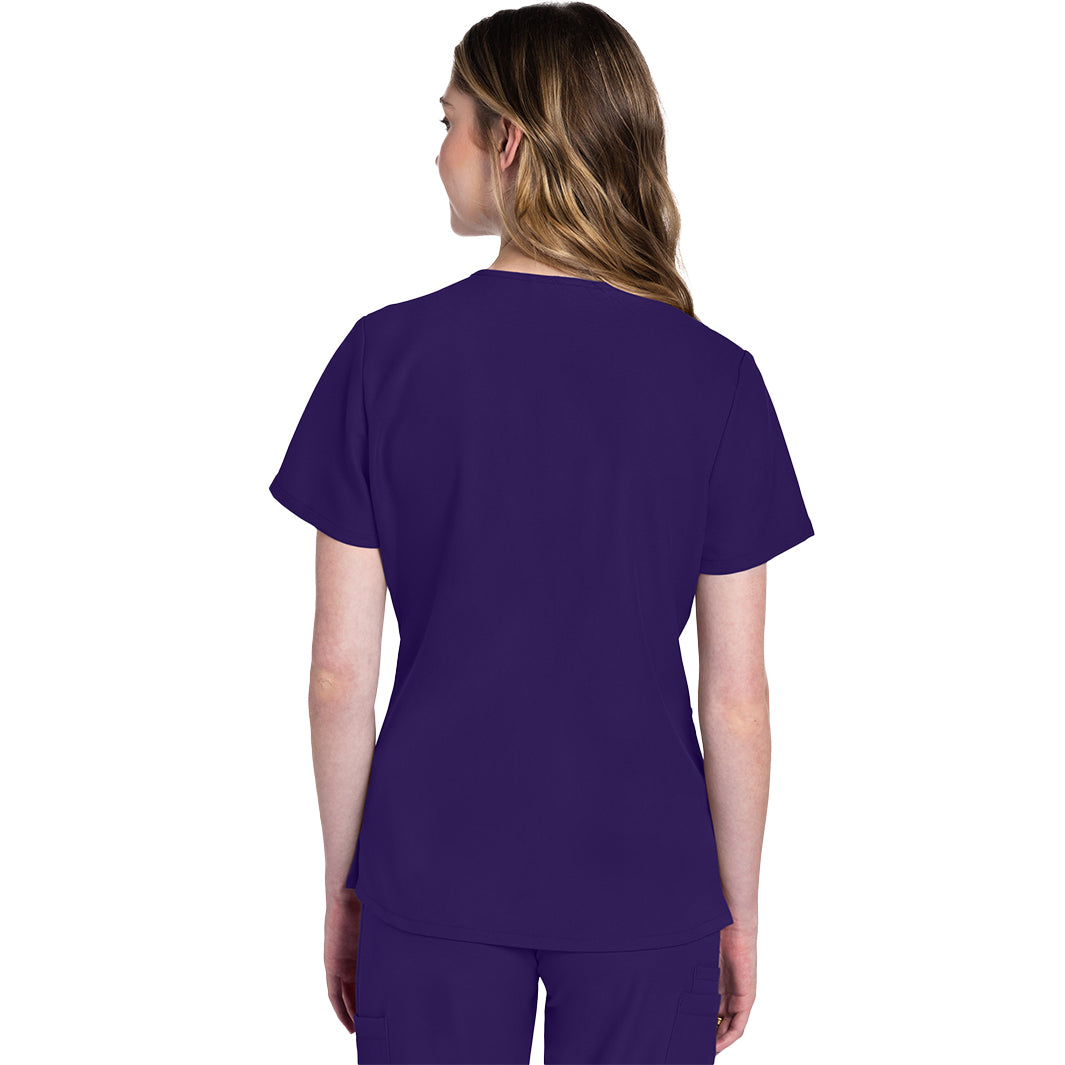 Cherokee Workwear Originals Ultra Women's 2 Pocket V-Neck Top