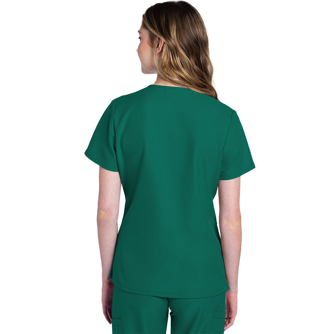 Cherokee Workwear Originals Ultra Women's 2 Pocket V-Neck Top