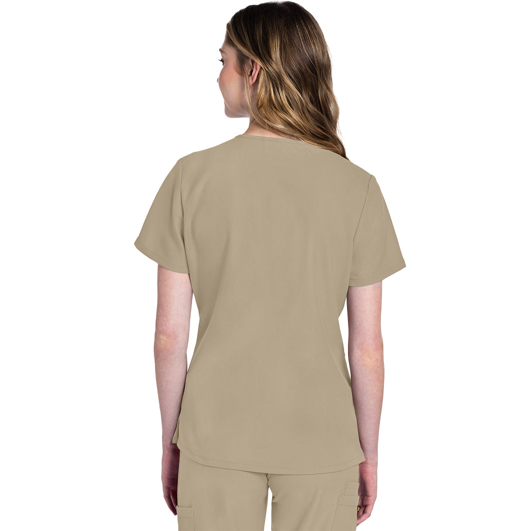 Cherokee Workwear Originals Ultra Women's 2 Pocket V-Neck Top