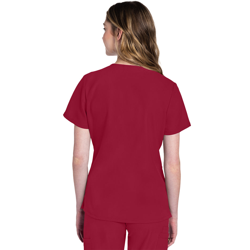 Cherokee Workwear Originals Ultra Women's 2 Pocket V-Neck Top