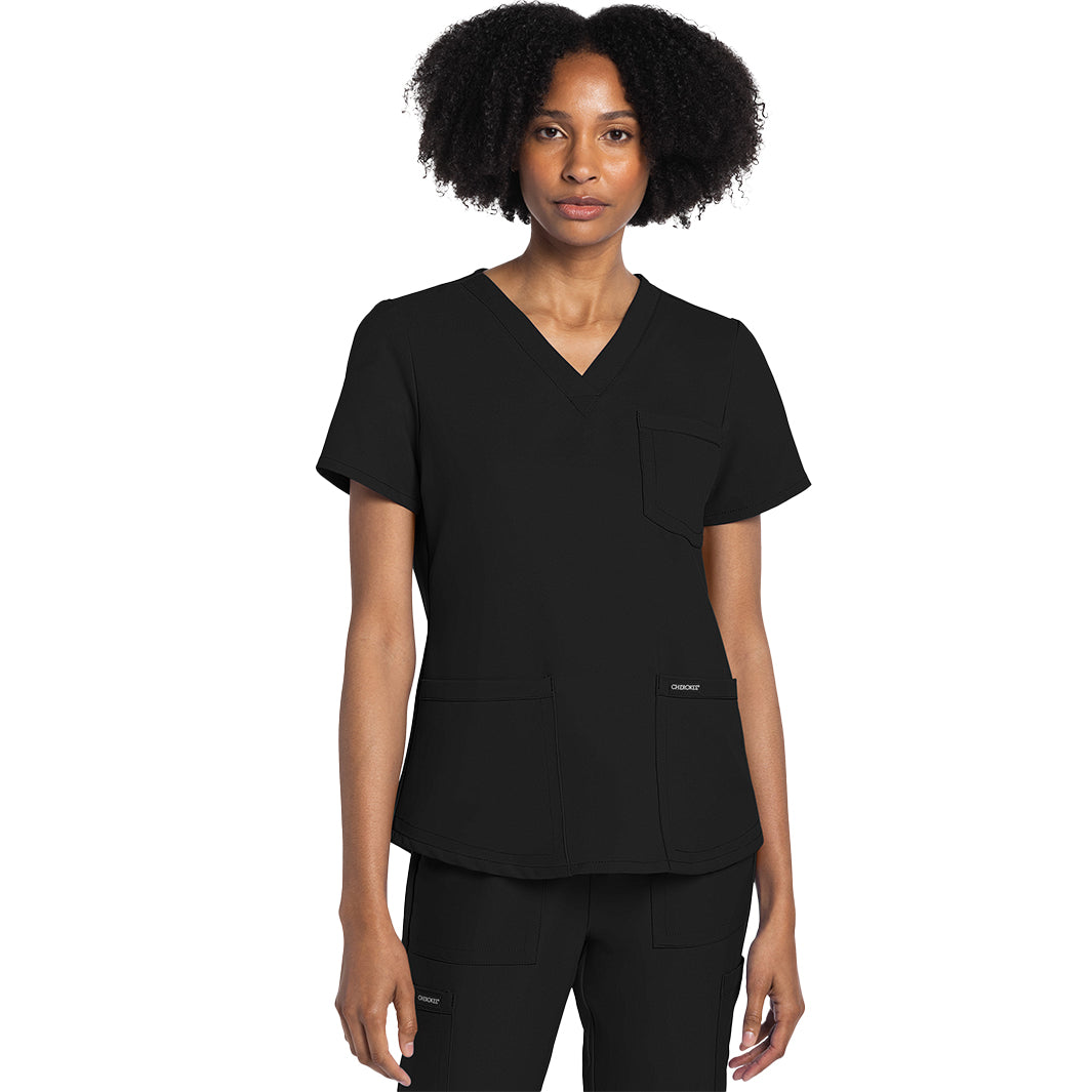 Cherokee Workwear Originals Ultra Women's V-Neck Top