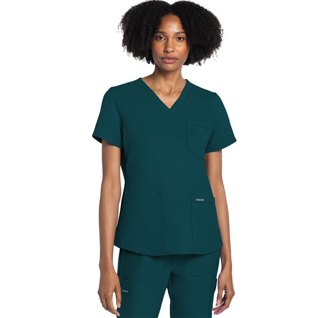 Cherokee Workwear Originals Ultra Women's V-Neck Top