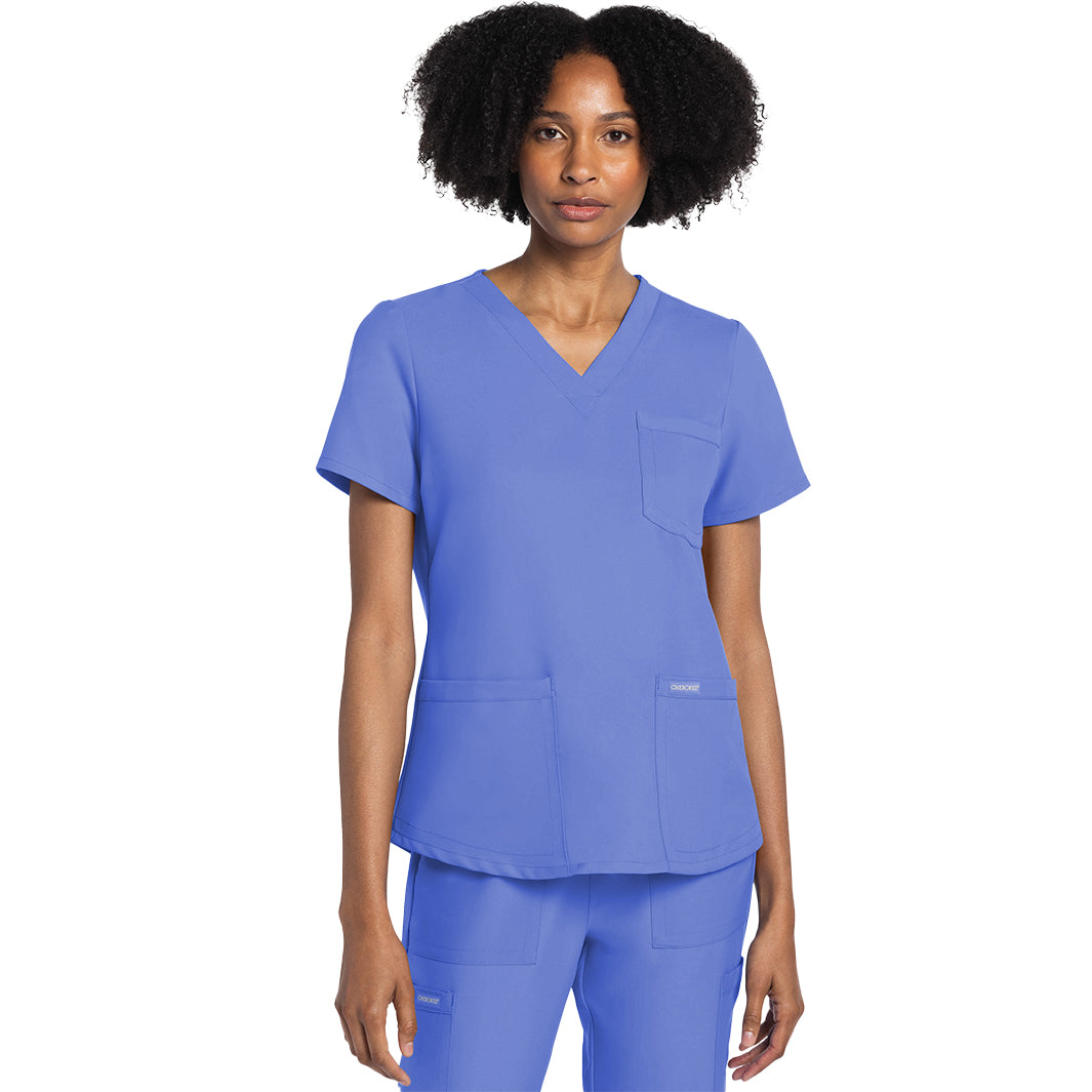 Cherokee Workwear Originals Ultra Women's V-Neck Top