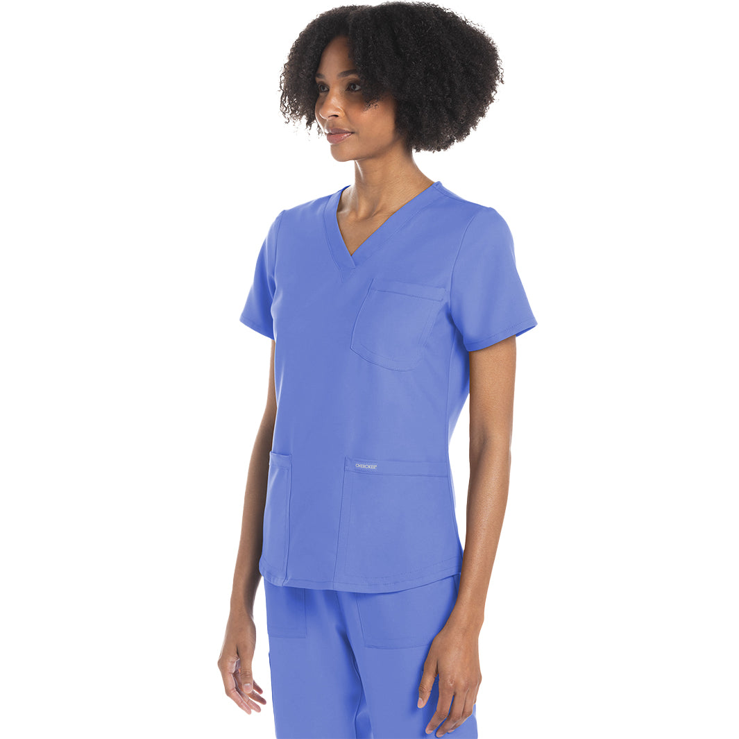 Cherokee Workwear Originals Ultra Women's V-Neck Top