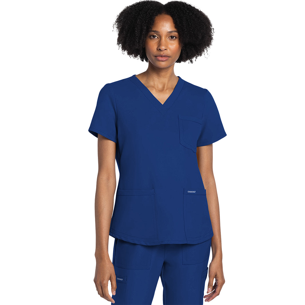 Cherokee Workwear Originals Ultra Women's V-Neck Top