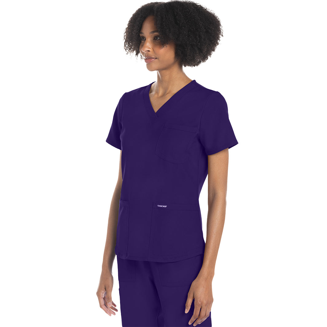 Cherokee Workwear Originals Ultra Women's V-Neck Top