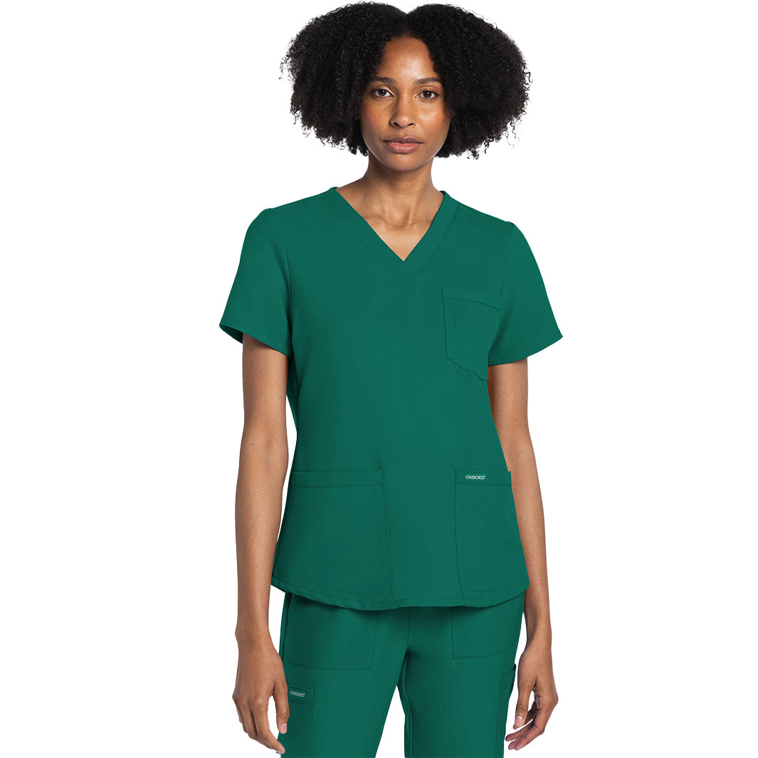 Cherokee Workwear Originals Ultra Women's V-Neck Top