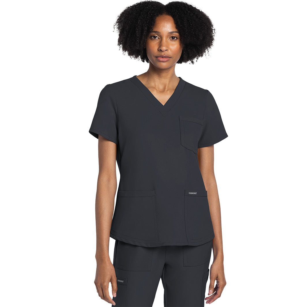 Cherokee Workwear Originals Ultra Women's V-Neck Top