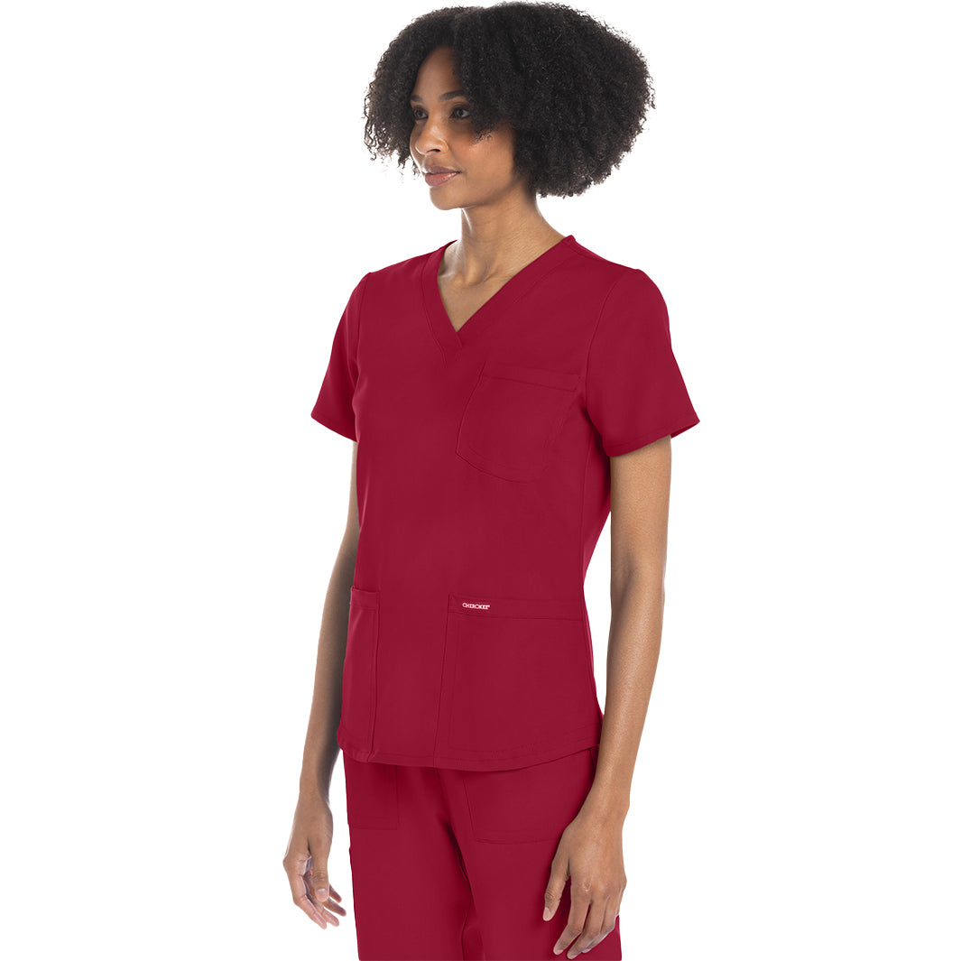 Cherokee Workwear Originals Ultra Women's V-Neck Top