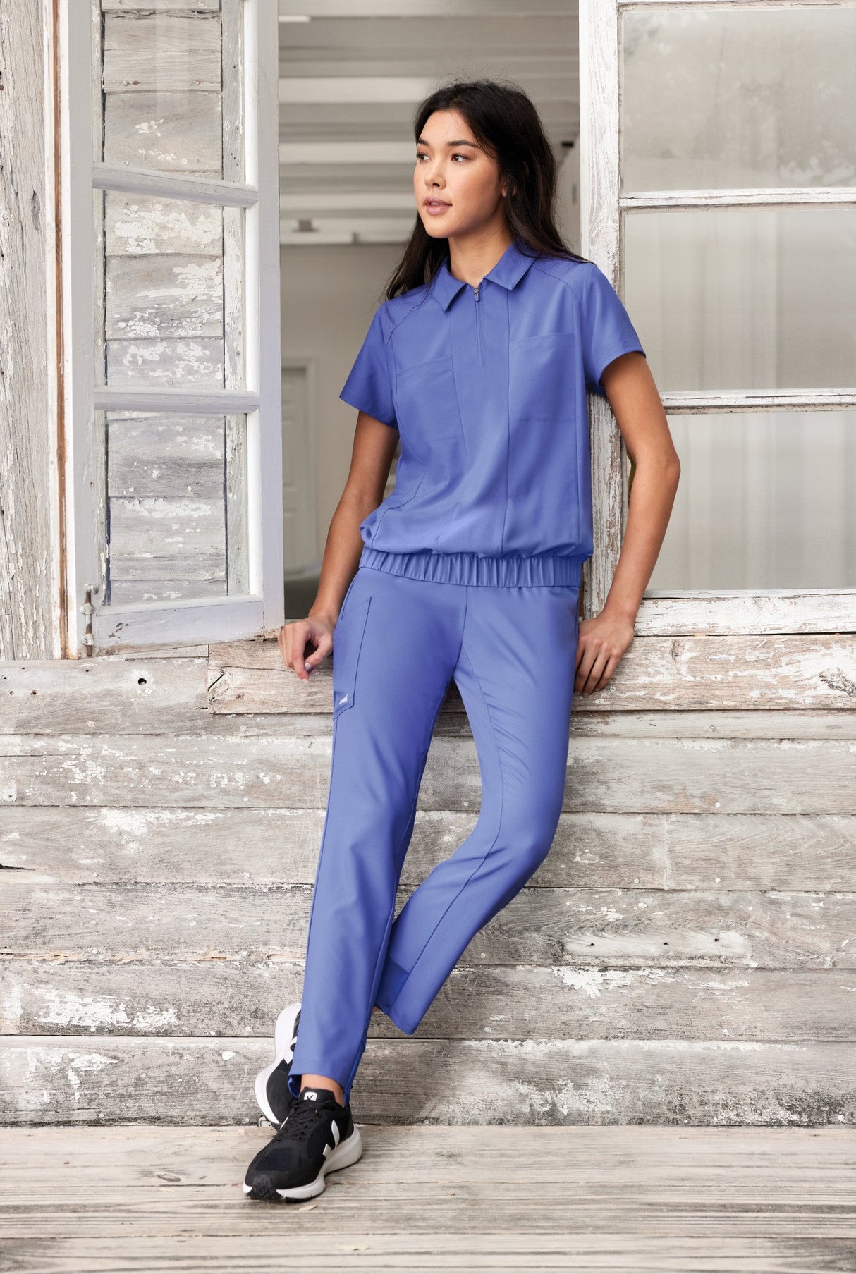 Grey's Anatomy™ Evolve Women's Flight 5-Pocket High-Rise Tapered-Leg CiCLO® Petite Pant