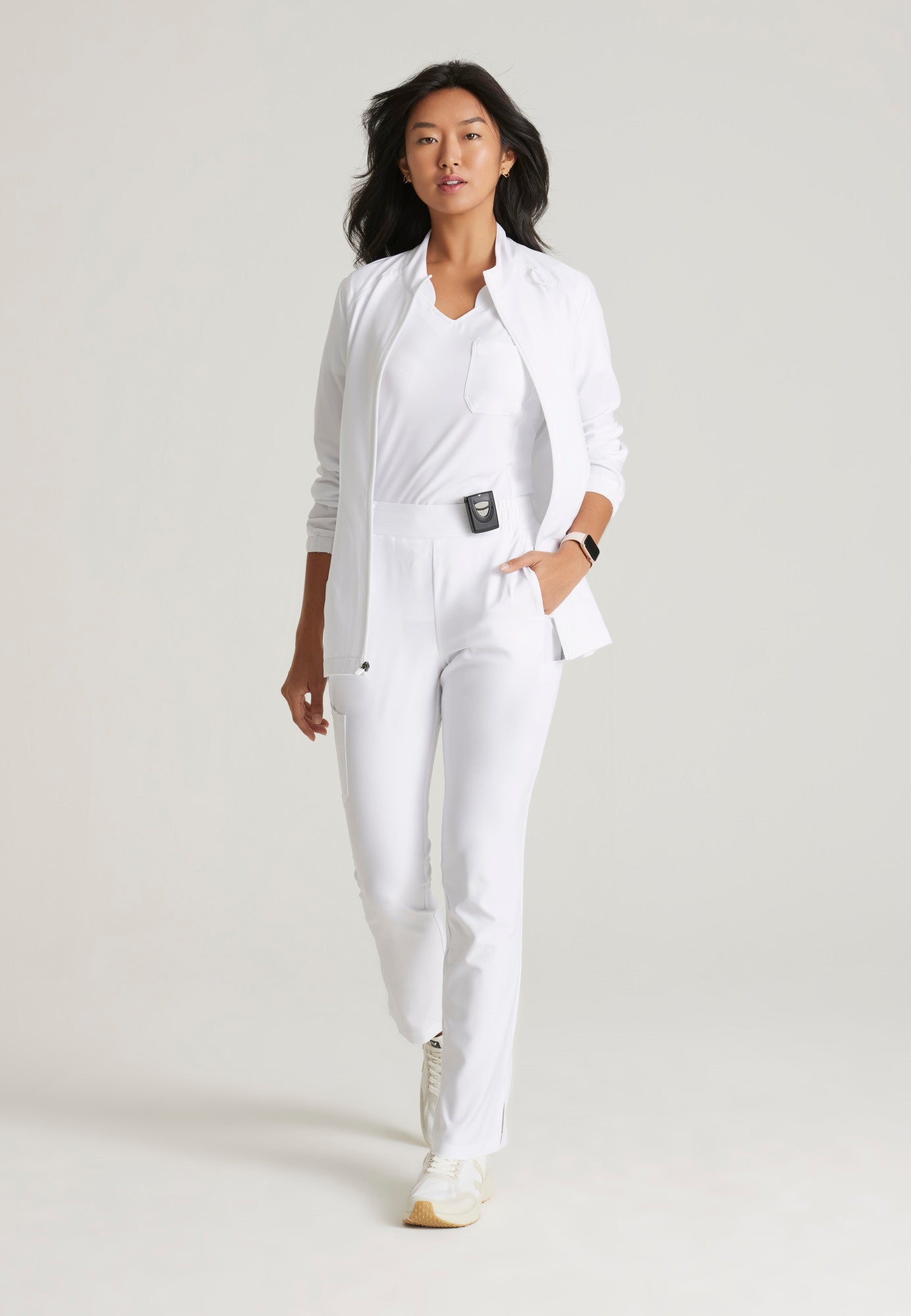 Grey's Anatomy™ Evolve Women's Virtue 3-Pocket Collared CiCLO® Scrub Jacket