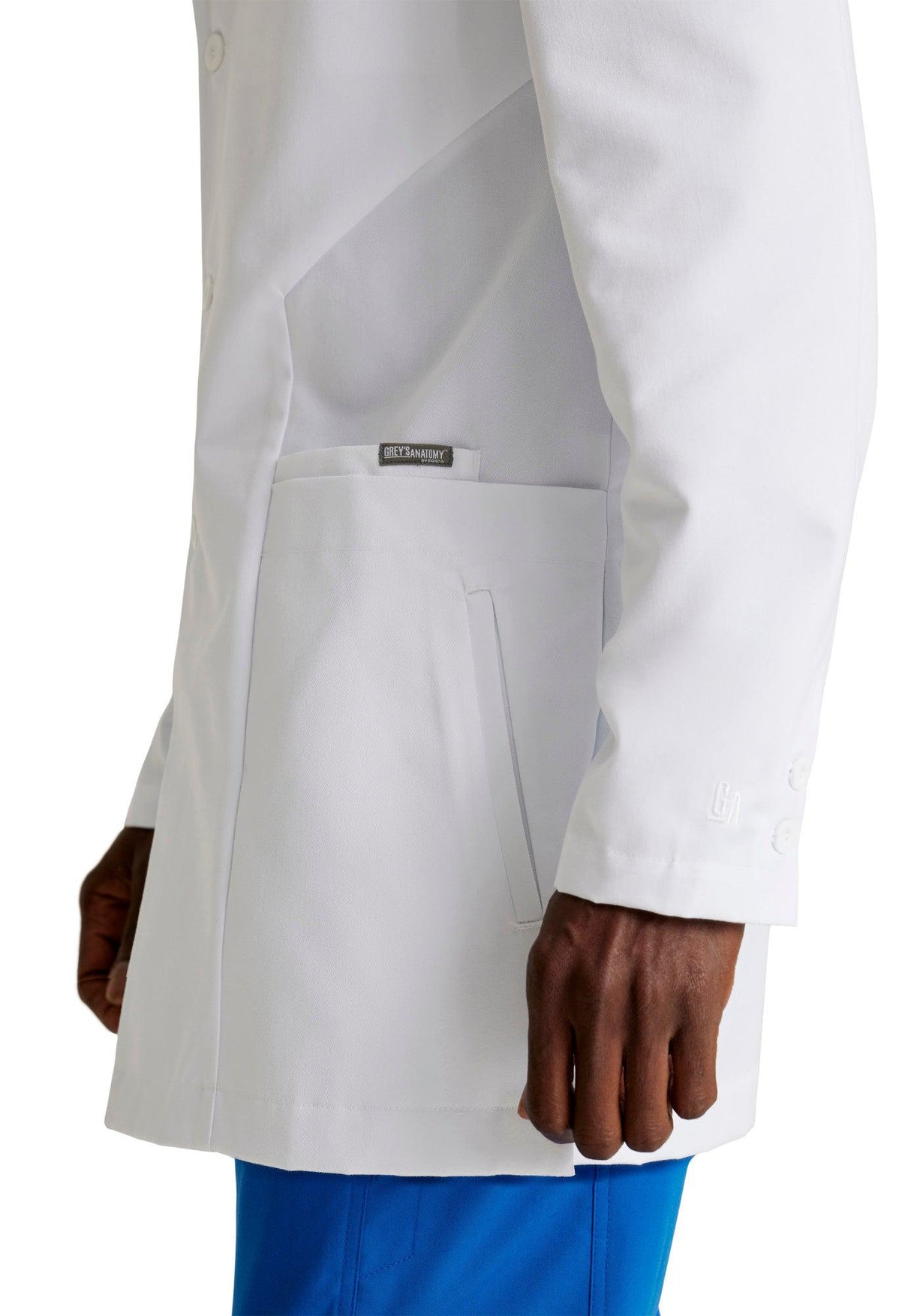 Grey's Anatomy™ Men's Derek 6-Pocket 35" 3-Button Lab Coat