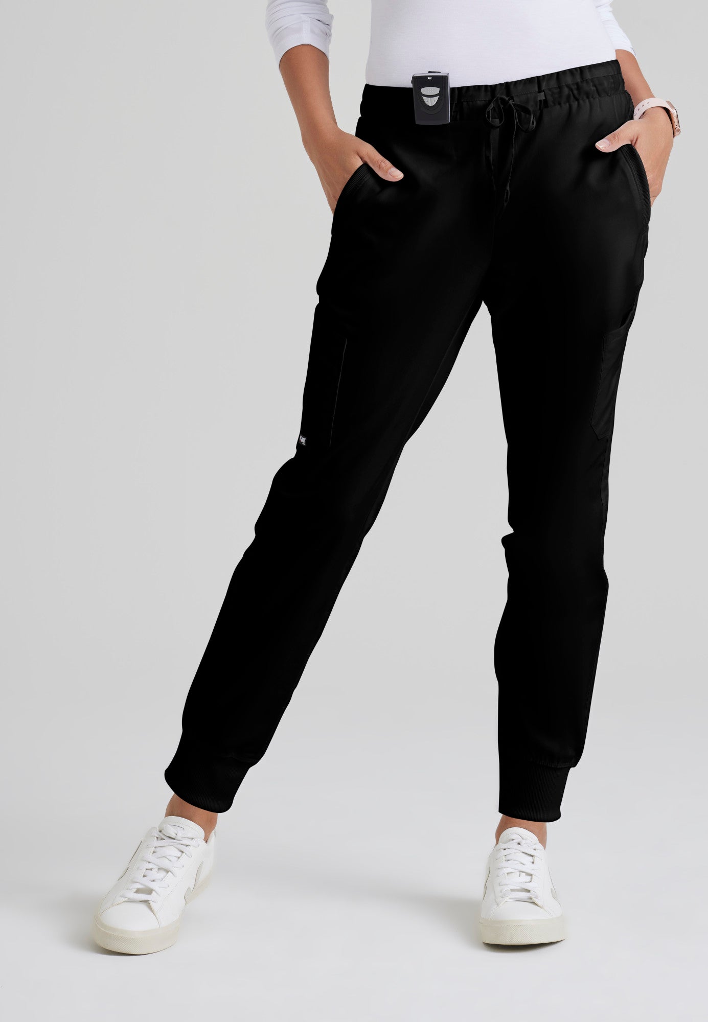 Grey's Anatomy™ Women's Kira 5-Pocket Mid-Rise Jogger Scrub