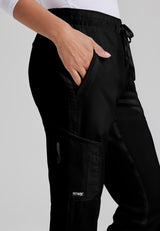 Grey's Anatomy™ Women's Kira 5-Pocket Mid-Rise Jogger Scrub Pant