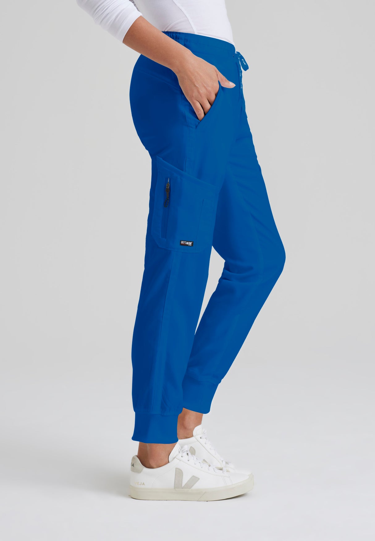 Grey's Anatomy™ Women's Kira 5-Pocket Mid-Rise Jogger Scrub Pant