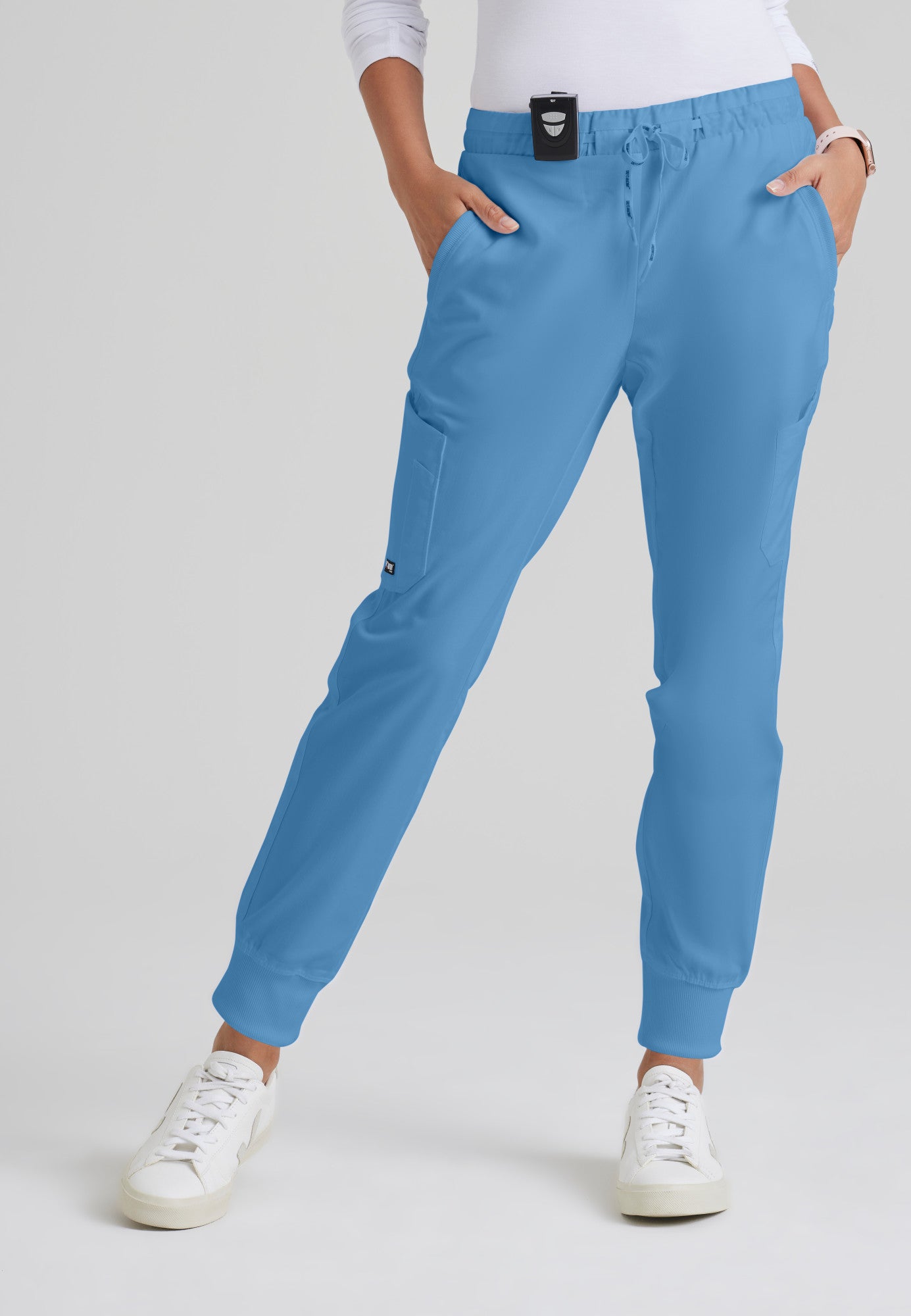 Grey's Anatomy™ Women's Kira 5-Pocket Mid-Rise Jogger Scrub