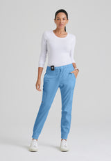 Grey's Anatomy™ Women's Kira 5-Pocket Mid-Rise Jogger Scrub Pant