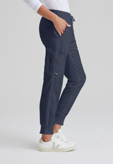 Grey's Anatomy™ Women's Kira 5-Pocket Mid-Rise Jogger Scrub Pant