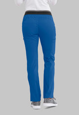 Grey's Anatomy™ Spandex Stretch Women's Kim 3-Pocket Mid-Rise Straight Leg Tall Pant