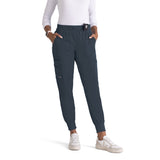 Grey's Anatomy™ Spandex Stretch Women's Carly 7-Pocket Mid-Rise Jogger Scrub Tall Pant