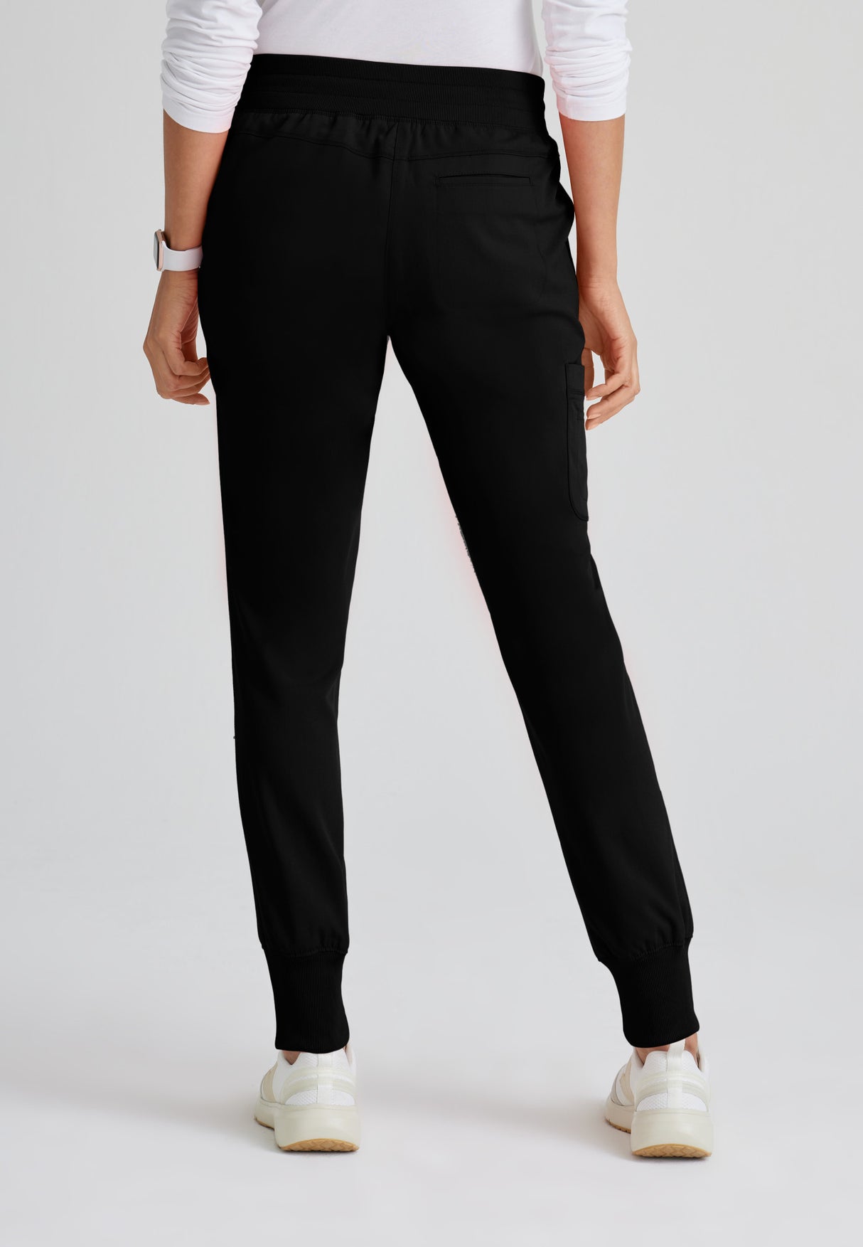 Grey's Anatomy™ Spandex Stretch Women's Eden 5-Pocket Mid-Rise Jogger Scrub Tall Pant