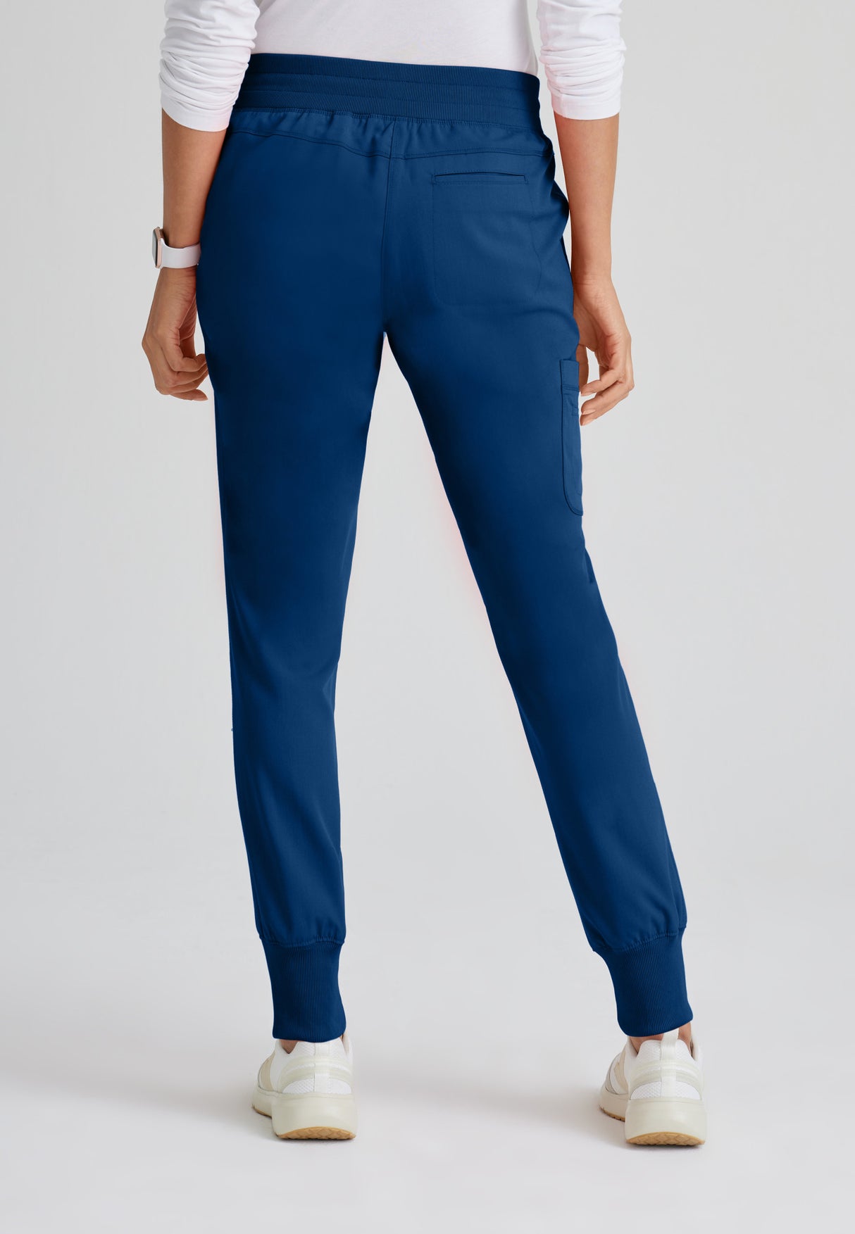 Grey's Anatomy™ Spandex Stretch Women's Eden 5-Pocket Mid-Rise Jogger Scrub Tall Pant