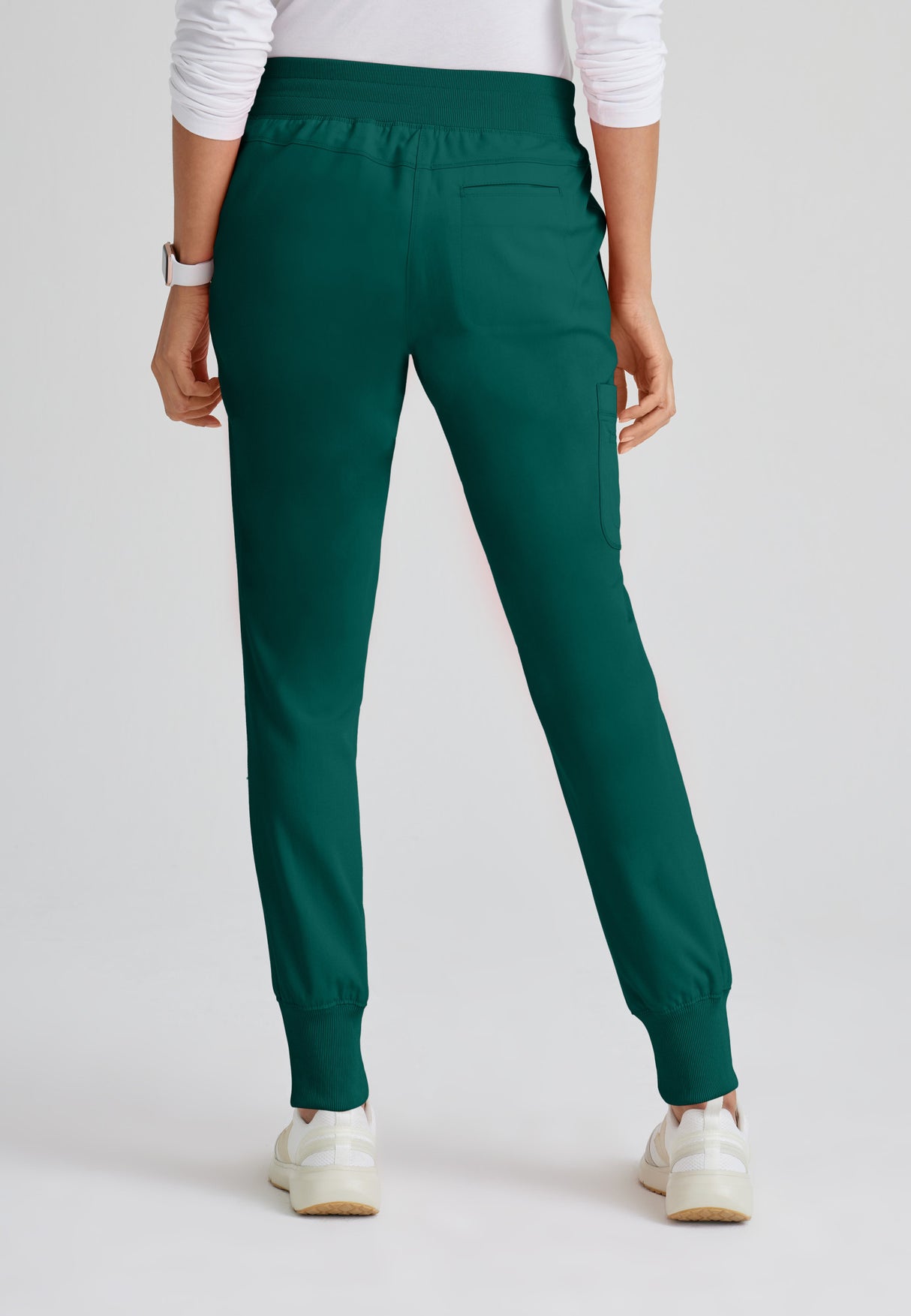 Grey's Anatomy™ Spandex Stretch Women's Eden 5-Pocket Mid-Rise Jogger Scrub Tall Pant