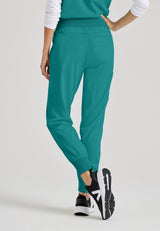 Grey's Anatomy™ Spandex Stretch Women's Eden 5-Pocket Mid-Rise Jogger Scrub Tall Pant