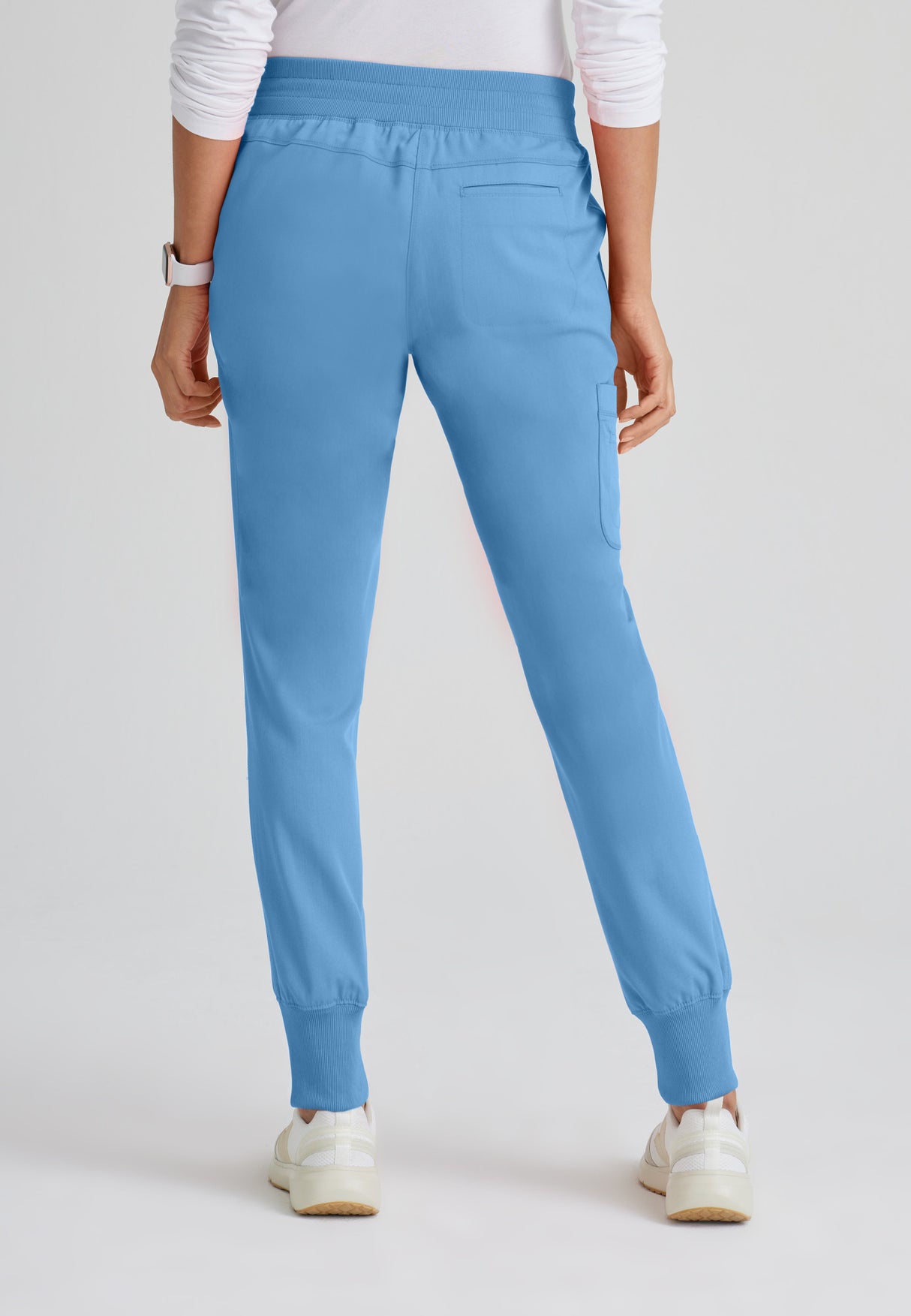 Grey's Anatomy™ Spandex Stretch Women's Eden 5-Pocket Mid-Rise Jogger Scrub Tall Pant