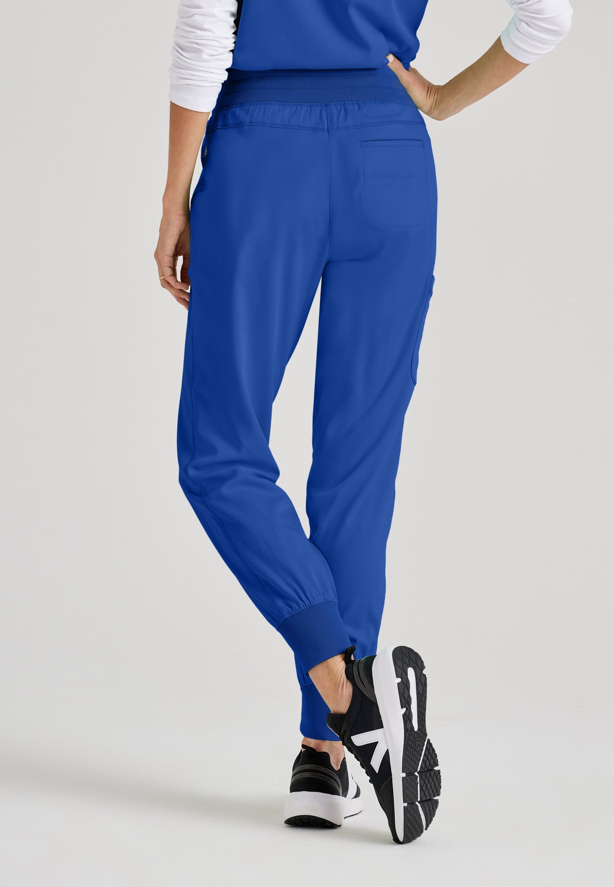 Grey's Anatomy™ Spandex Stretch Women's Eden 5-Pocket Mid-Rise Jogger Scrub Tall Pant