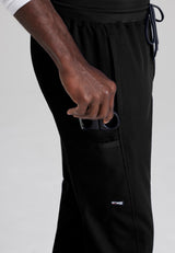 Grey's Anatomy™ Spandex Stretch Men's Hudson 6-Pocket Zip-Fly Straight-Leg Pant