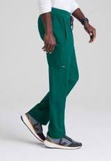 Grey's Anatomy™ Spandex Stretch Men's Hudson 6-Pocket Zip-Fly Straight-Leg Tall Pant