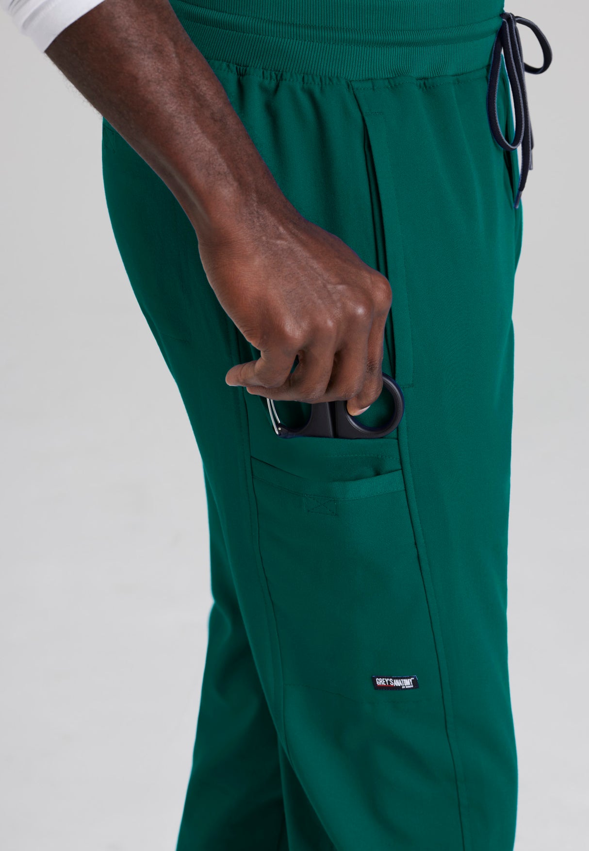 Grey's Anatomy™ Spandex Stretch Men's Hudson 6-Pocket Zip-Fly Straight-Leg Pant