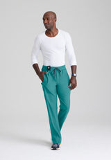 Grey's Anatomy™ Spandex Stretch Men's Hudson 6-Pocket Zip-Fly Straight-Leg Tall Pant