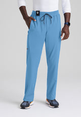 Grey's Anatomy™ Spandex Stretch Men's Hudson 6-Pocket Zip-Fly Straight-Leg Short Pant