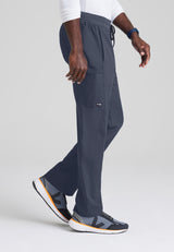 Grey's Anatomy™ Spandex Stretch Men's Hudson 6-Pocket Zip-Fly Straight-Leg Pant