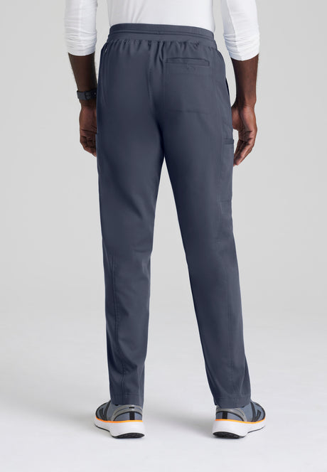 Grey's Anatomy™ Spandex Stretch Men's Hudson 6-Pocket Zip-Fly Straight-Leg Pant
