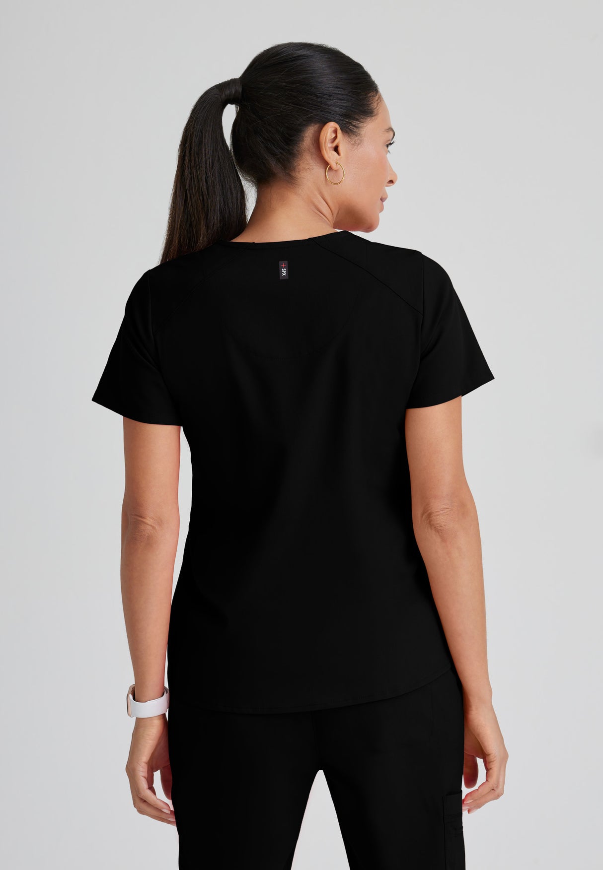 Grey's Anatomy™ Spandex Stretch Women's Emma 4-Pocket V-Neck Scrub Top
