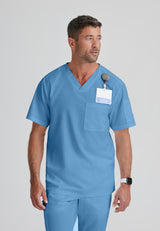 Grey's Anatomy™ Men's Evan 2-Pocket V-Neck Top