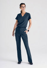 Grey's Anatomy™ Evolve Women's Sway 1-Pocket Banded V-Neck CiCLO® Scrub Top