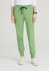 Grey's Anatomy™ Spandex Stretch Women's Eden 5-Pocket Mid-Rise Jogger Scrub Pant