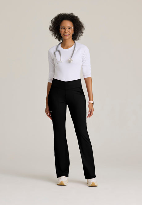 Grey's Anatomy™ Knit Stretch Women's Swift High-Rise V-Front Tall Pant
