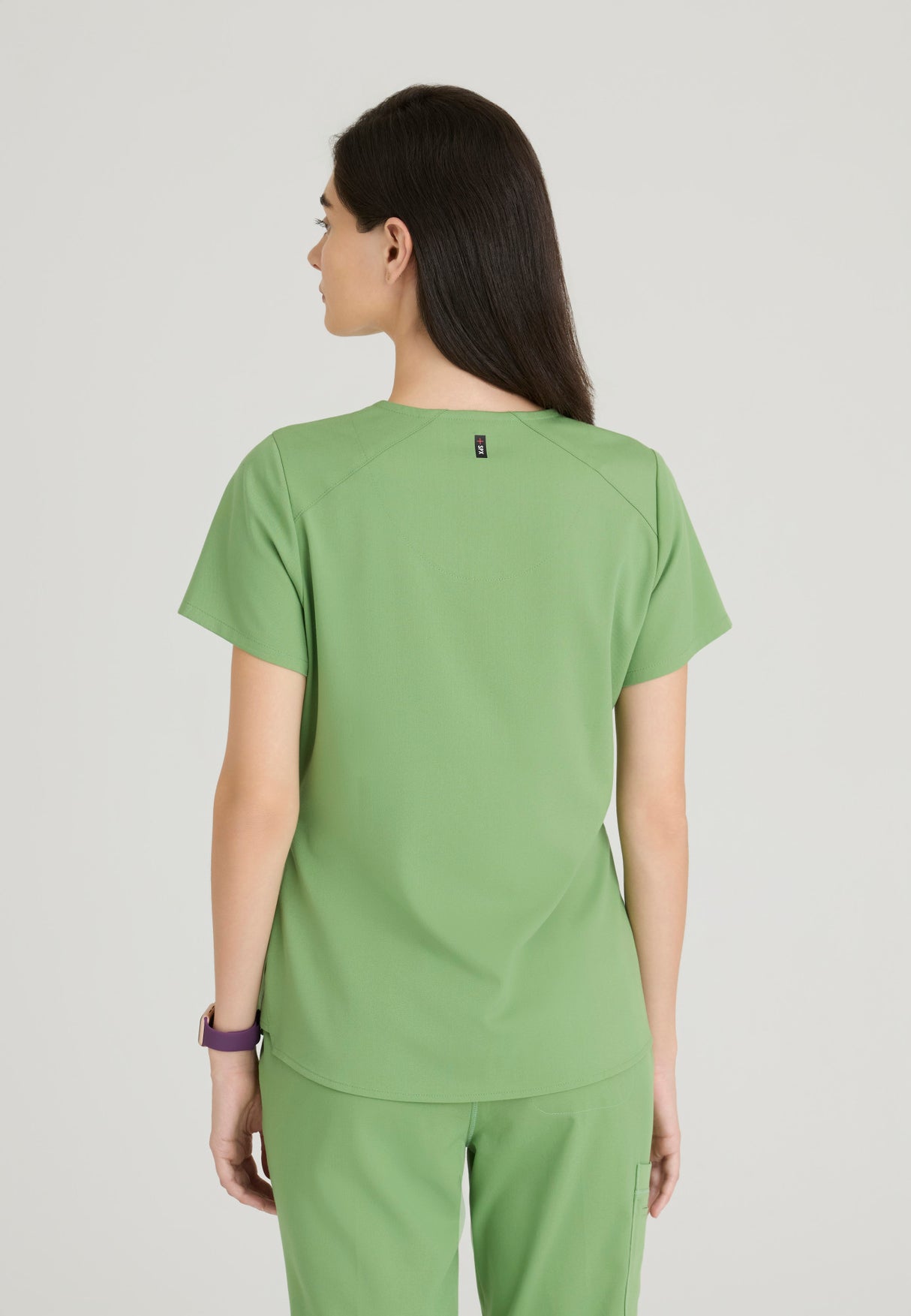 Grey's Anatomy™ Spandex Stretch Women's Emma 4-Pocket V-Neck Scrub Top
