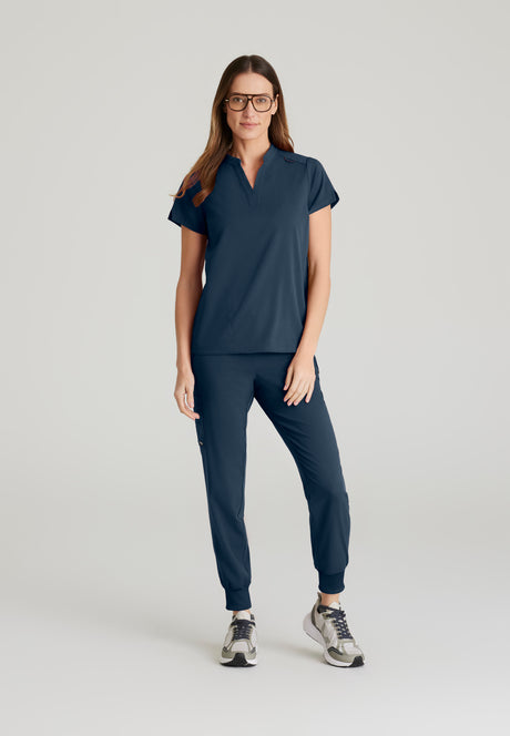 Grey's Anatomy™ Spandex Stretch Women's Eden 5-Pocket Mid-Rise Jogger Scrub Pant