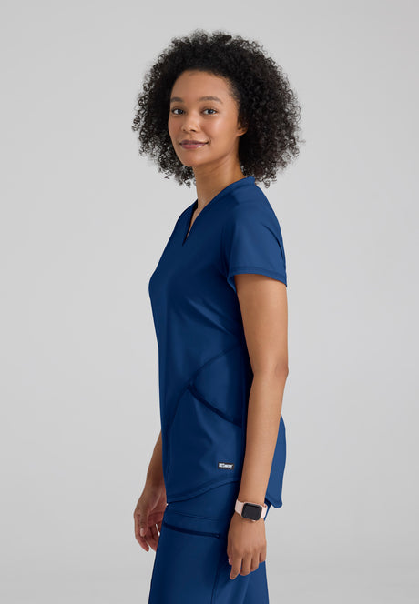 Grey's Anatomy™ Knit Stretch Women's Define 2-Pocket Knit Top